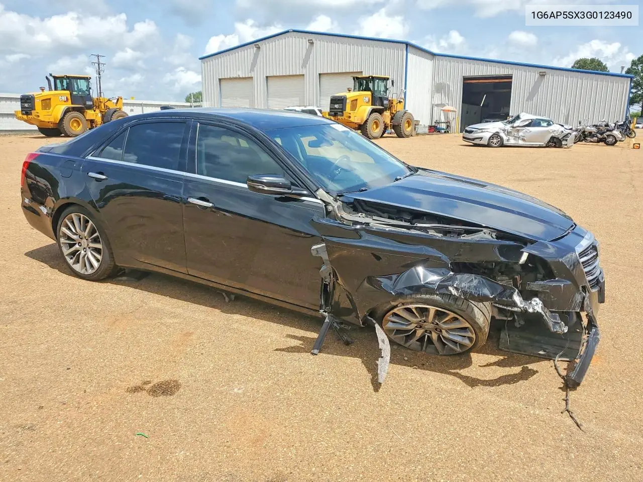 2016 Cadillac Cts VIN: 1G6AP5SX3G0123490 Lot: 61154856