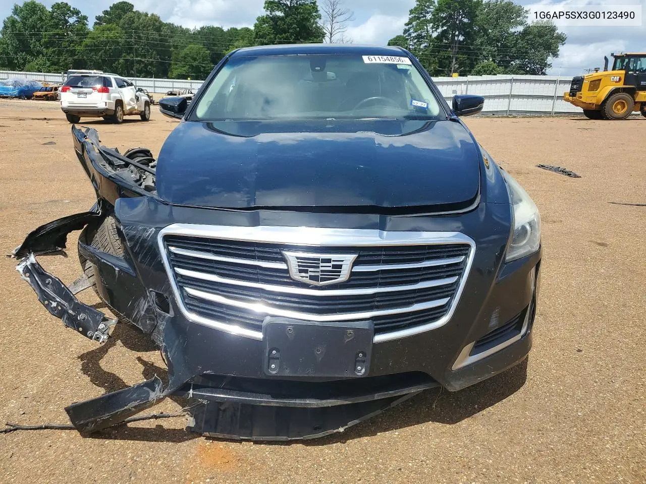2016 Cadillac Cts VIN: 1G6AP5SX3G0123490 Lot: 61154856