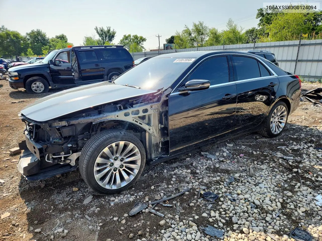 2016 Cadillac Cts Luxury Collection VIN: 1G6AX5SX0G0124094 Lot: 61857056