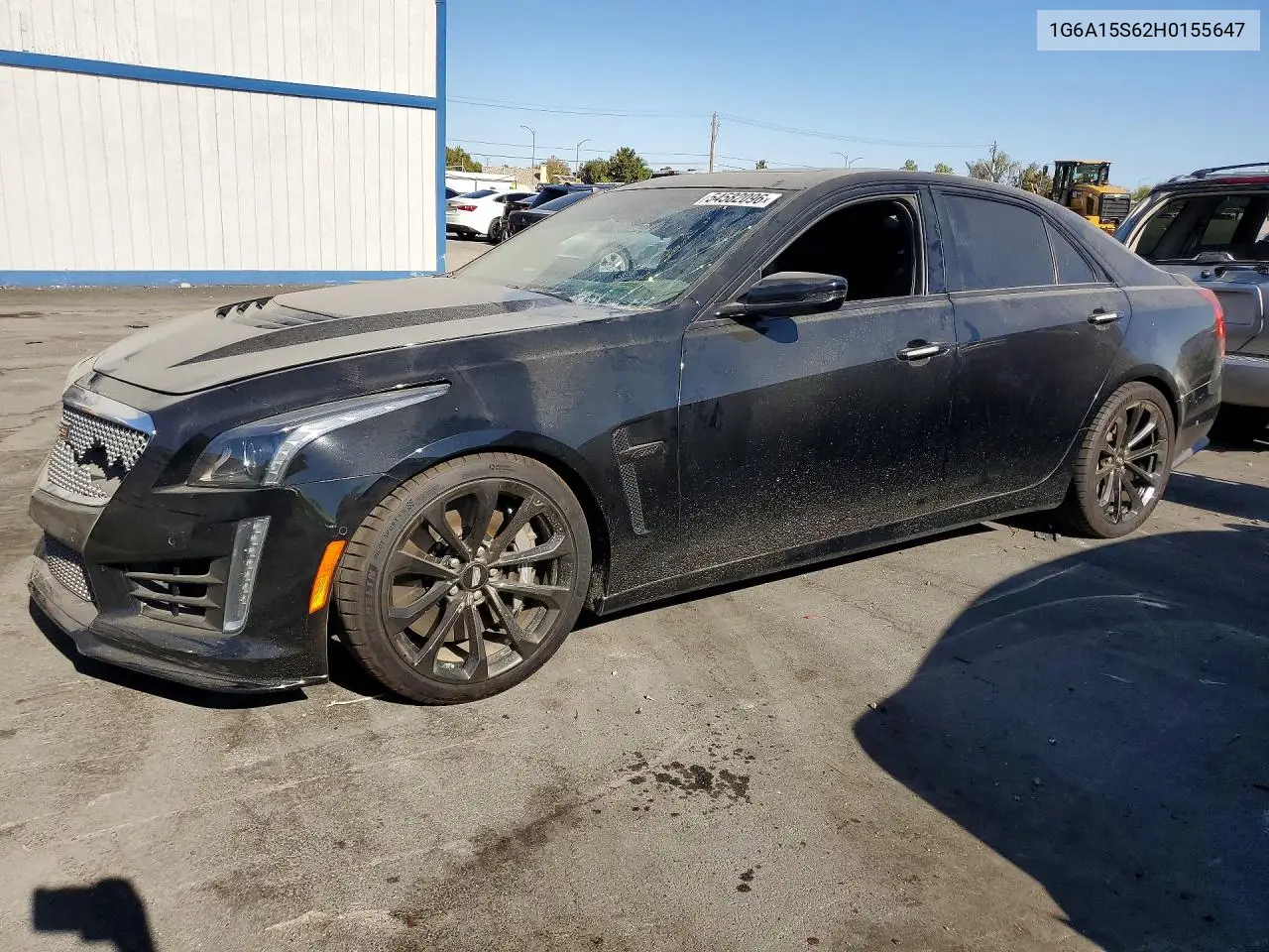 2017 Cadillac Cts-V VIN: 1G6A15S62H0155647 Lot: 54582096
