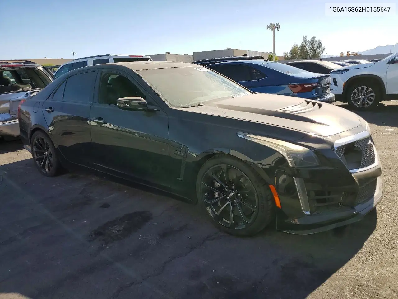 2017 Cadillac Cts-V VIN: 1G6A15S62H0155647 Lot: 54582096