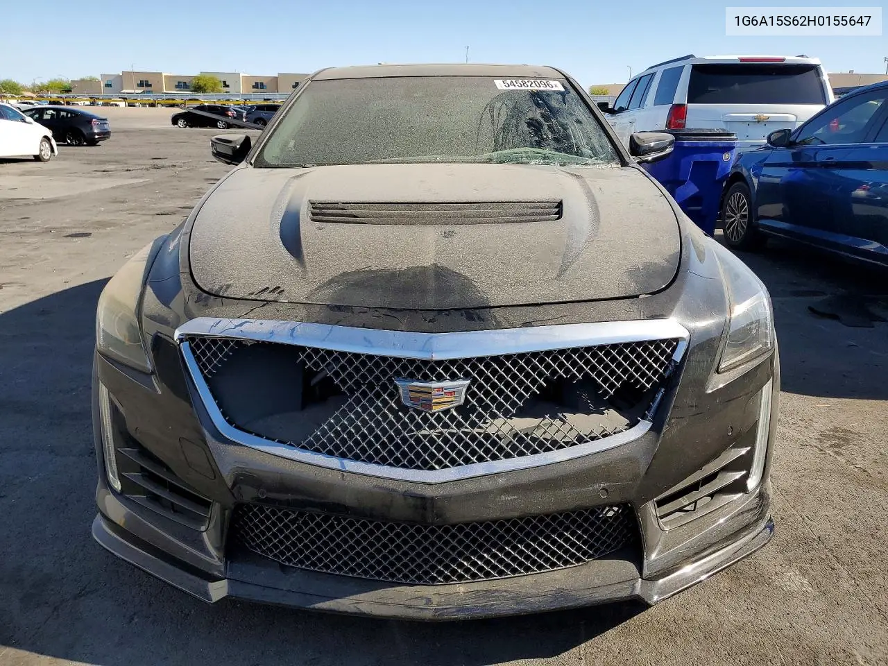 2017 Cadillac Cts-V VIN: 1G6A15S62H0155647 Lot: 54582096