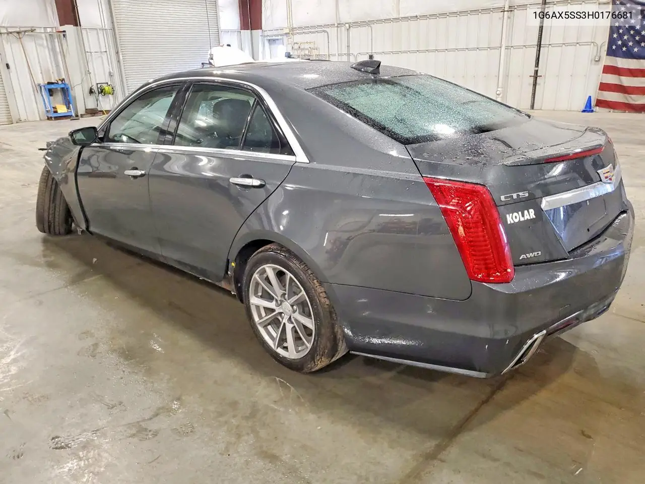 2017 Cadillac Cts Luxury VIN: 1G6AX5SS3H0176681 Lot: 54653746