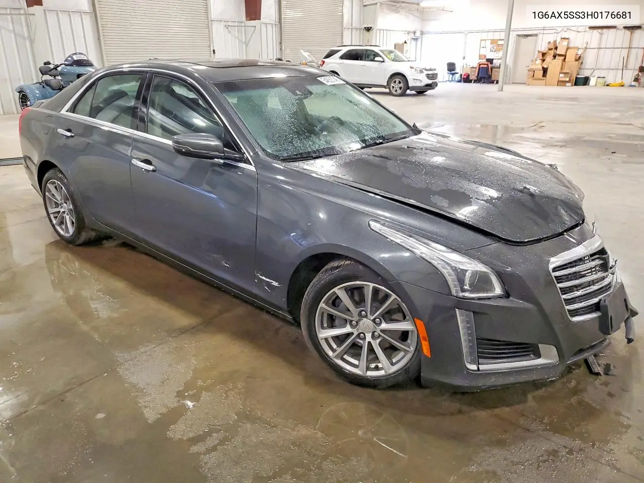 2017 Cadillac Cts Luxury VIN: 1G6AX5SS3H0176681 Lot: 54653746