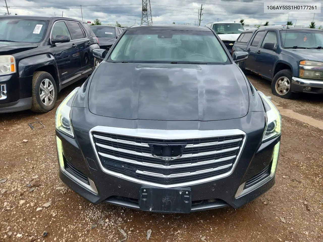 2017 Cadillac Cts Premium Luxury VIN: 1G6AY5SS1H0177261 Lot: 57269806