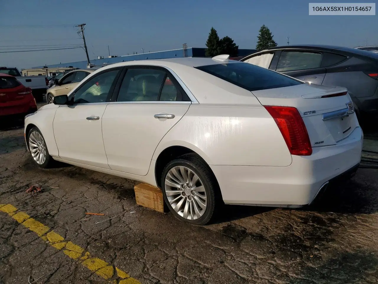 2017 Cadillac Cts Luxury VIN: 1G6AX5SX1H0154657 Lot: 59394946