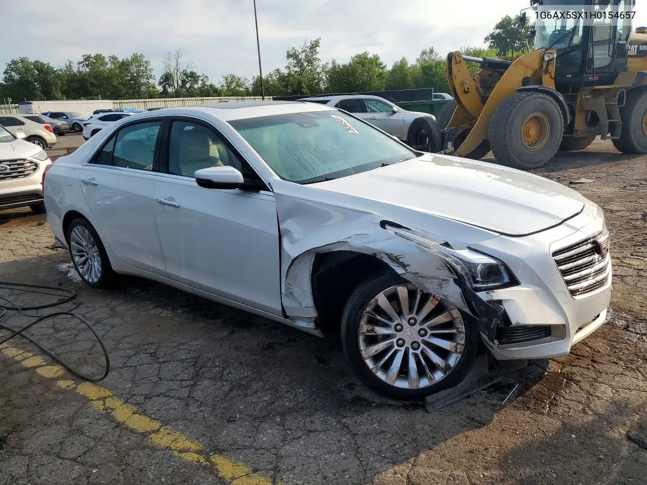 2017 Cadillac Cts Luxury VIN: 1G6AX5SX1H0154657 Lot: 59394946