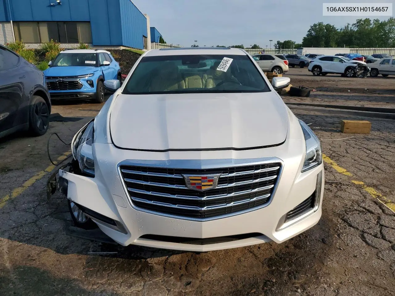 2017 Cadillac Cts Luxury VIN: 1G6AX5SX1H0154657 Lot: 59394946