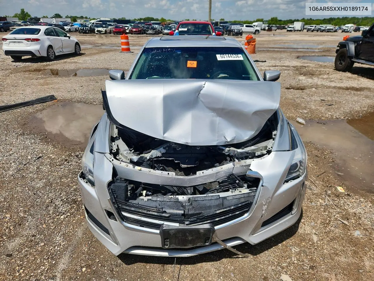 2017 Cadillac Cts Luxury VIN: 1G6AR5SXXH0189174 Lot: 60144536