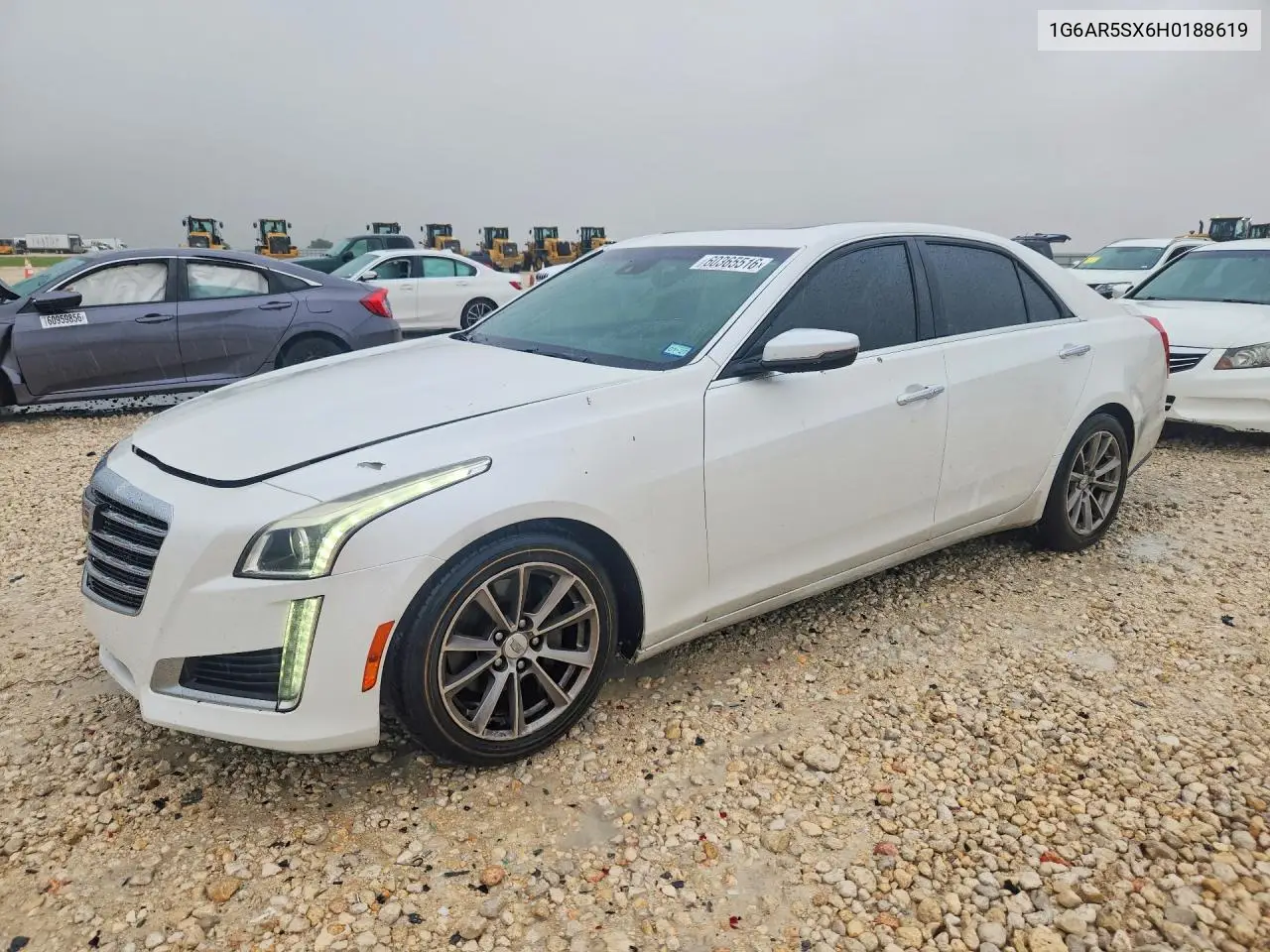 2017 Cadillac Cts Luxury VIN: 1G6AR5SX6H0188619 Lot: 60365516