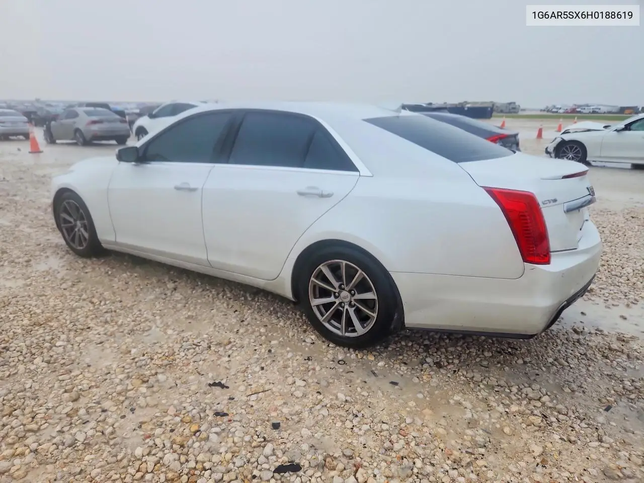 2017 Cadillac Cts Luxury VIN: 1G6AR5SX6H0188619 Lot: 60365516