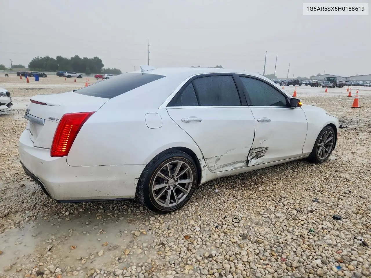 2017 Cadillac Cts Luxury VIN: 1G6AR5SX6H0188619 Lot: 60365516