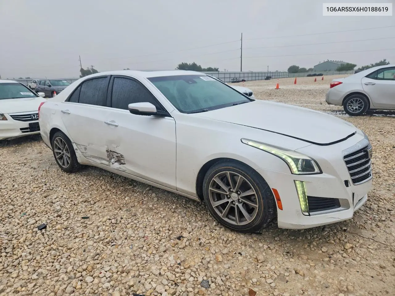 2017 Cadillac Cts Luxury VIN: 1G6AR5SX6H0188619 Lot: 60365516