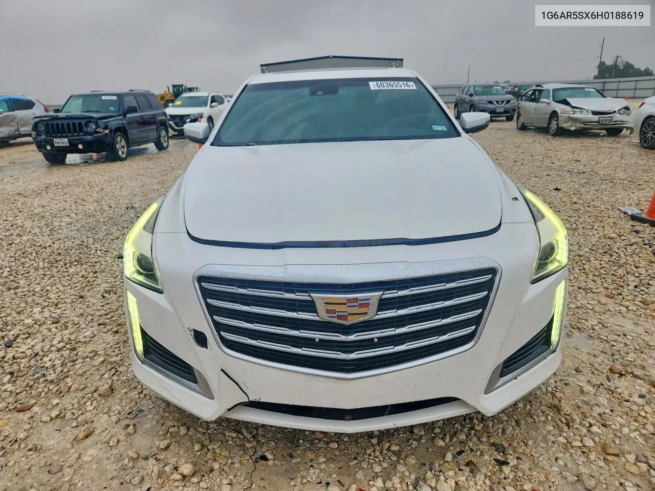 2017 Cadillac Cts Luxury VIN: 1G6AR5SX6H0188619 Lot: 60365516