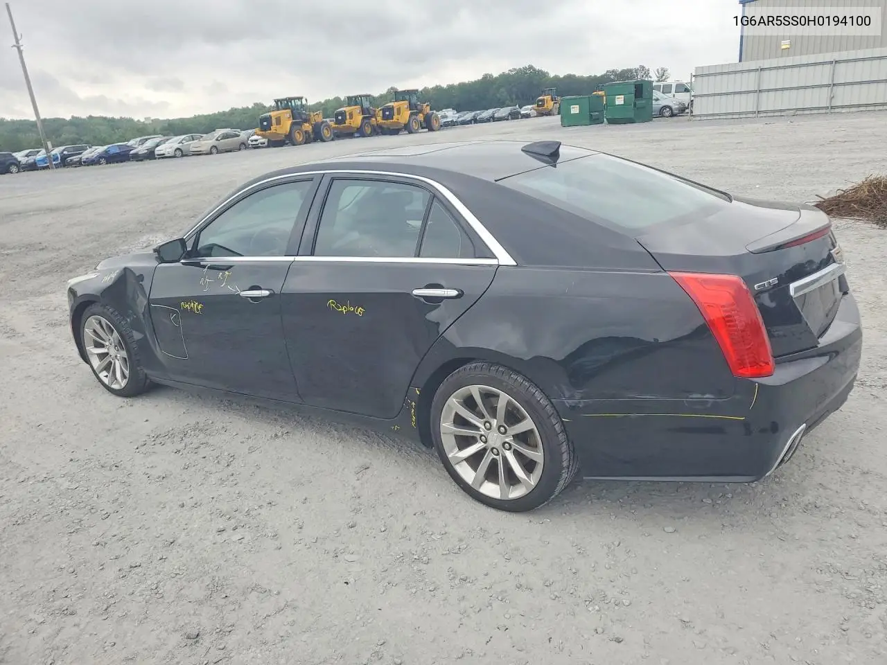 2017 Cadillac Cts Luxury VIN: 1G6AR5SS0H0194100 Lot: 60636566