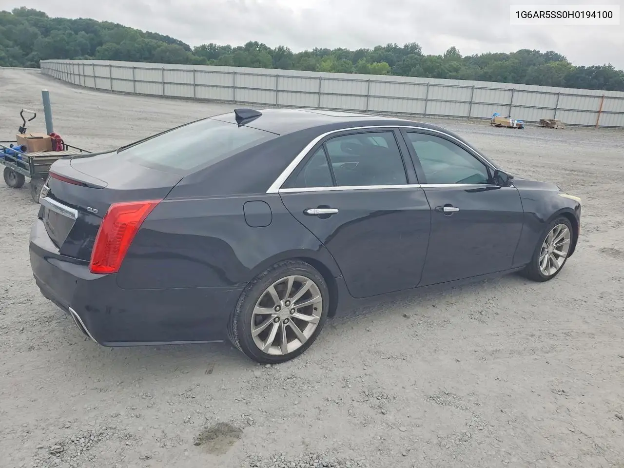 2017 Cadillac Cts Luxury VIN: 1G6AR5SS0H0194100 Lot: 60636566