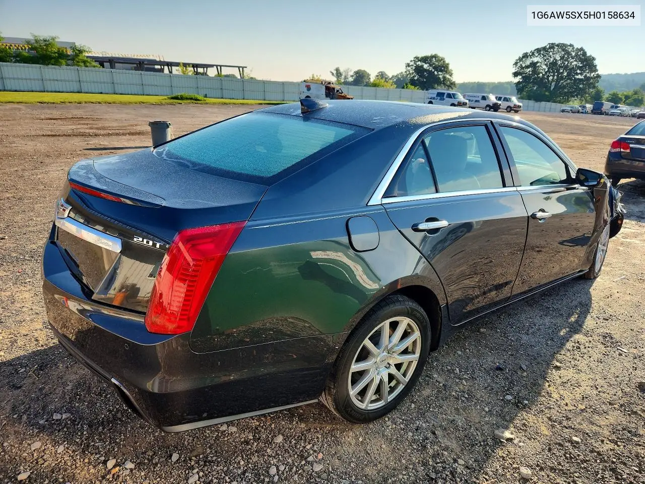 2017 Cadillac Cts VIN: 1G6AW5SX5H0158634 Lot: 60683656