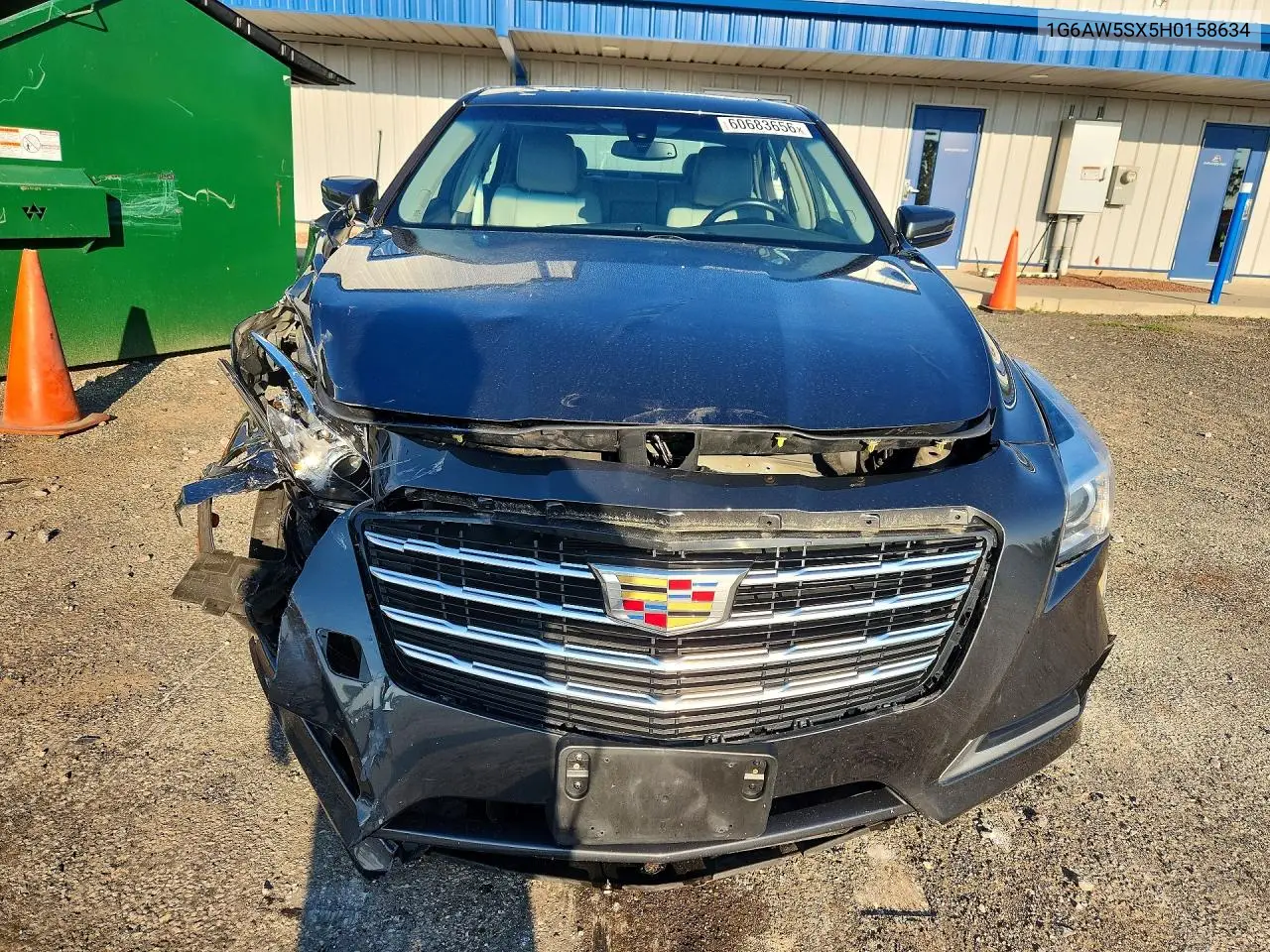 2017 Cadillac Cts VIN: 1G6AW5SX5H0158634 Lot: 60683656