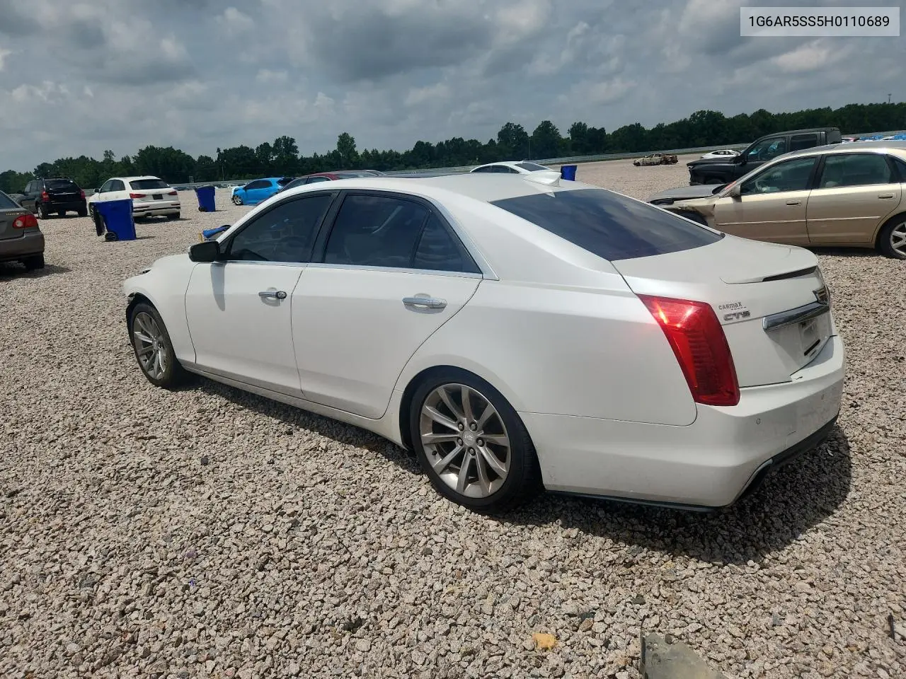 2017 Cadillac Cts Luxury VIN: 1G6AR5SS5H0110689 Lot: 60694256