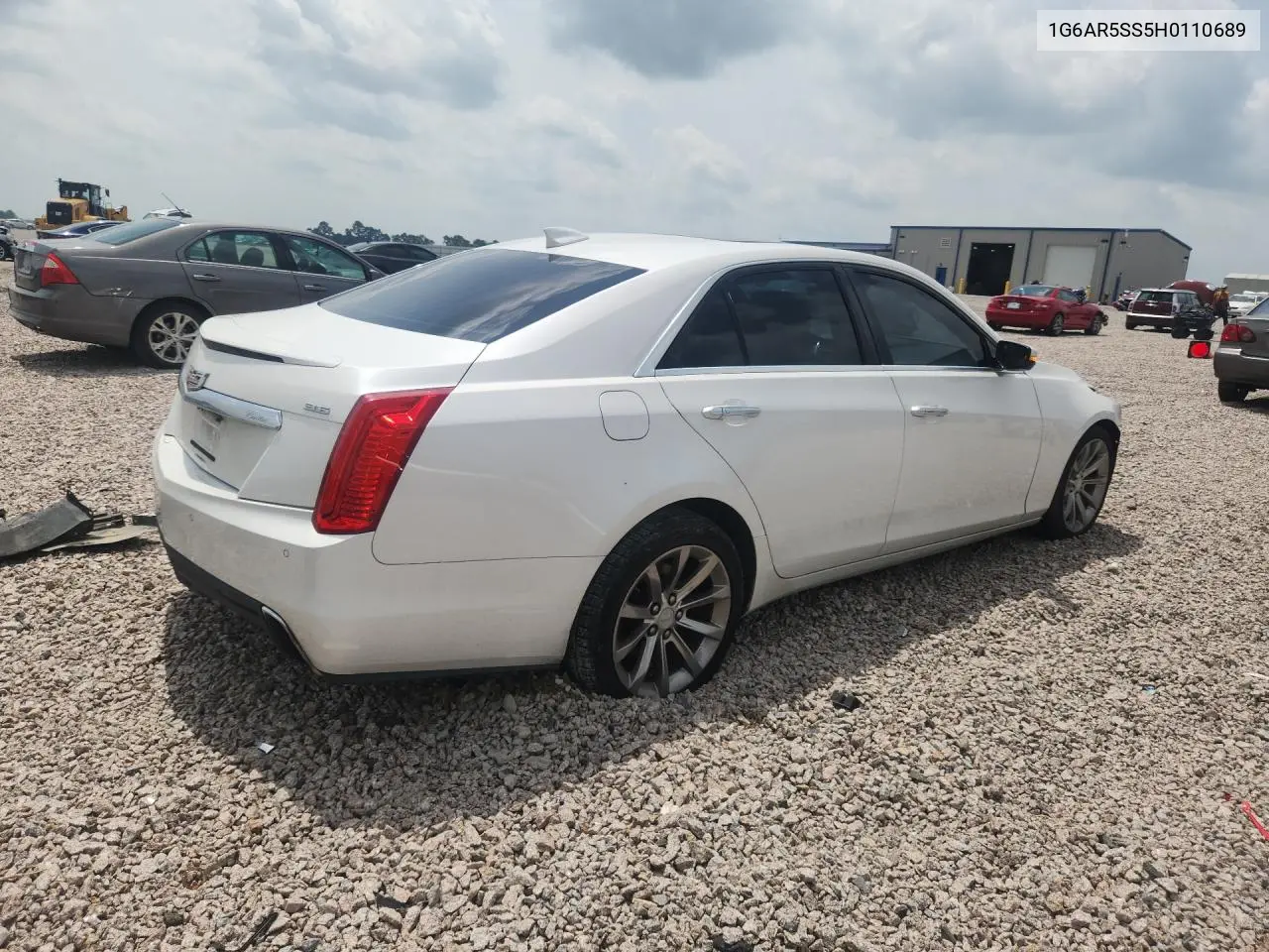 2017 Cadillac Cts Luxury VIN: 1G6AR5SS5H0110689 Lot: 60694256