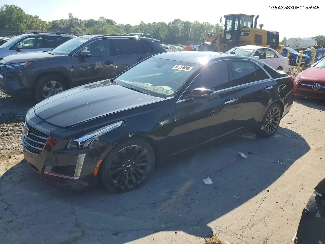 2017 Cadillac Cts Luxury VIN: 1G6AX5SX0H0155945 Lot: 61094696