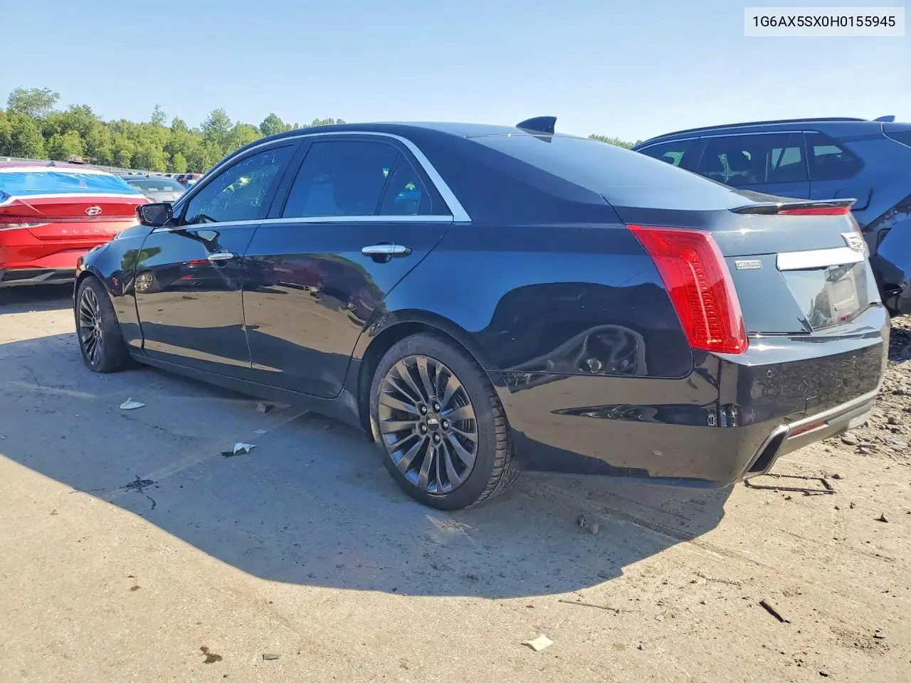 2017 Cadillac Cts Luxury VIN: 1G6AX5SX0H0155945 Lot: 61094696