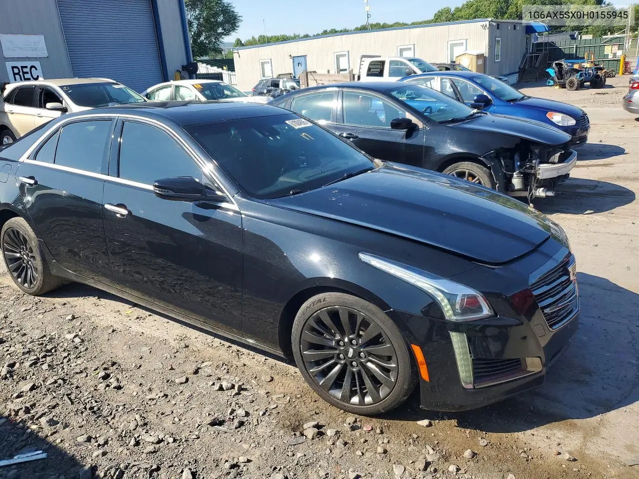 2017 Cadillac Cts Luxury VIN: 1G6AX5SX0H0155945 Lot: 61094696