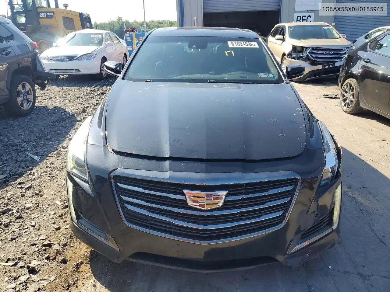 2017 Cadillac Cts Luxury VIN: 1G6AX5SX0H0155945 Lot: 61094696
