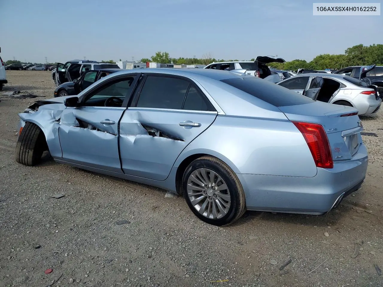 2017 Cadillac Cts Luxury VIN: 1G6AX5SX4H0162252 Lot: 61354226