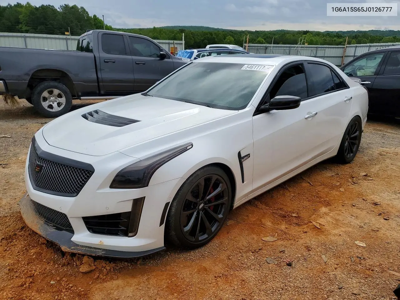 2018 Cadillac Cts-V VIN: 1G6A15S65J0126777 Lot: 54611176