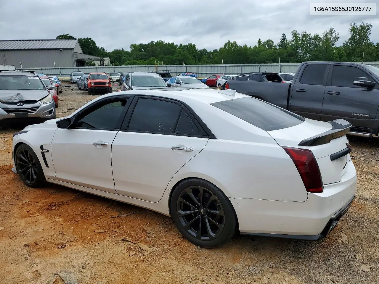 2018 Cadillac Cts-V VIN: 1G6A15S65J0126777 Lot: 54611176