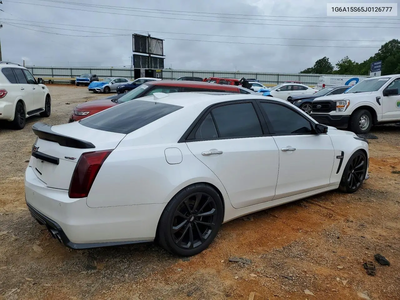2018 Cadillac Cts-V VIN: 1G6A15S65J0126777 Lot: 54611176