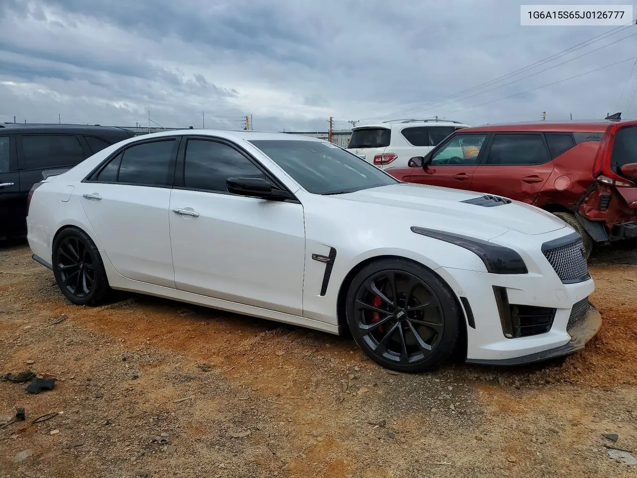 2018 Cadillac Cts-V VIN: 1G6A15S65J0126777 Lot: 54611176
