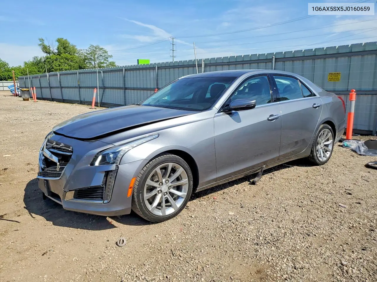 2018 Cadillac Cts Luxury VIN: 1G6AX5SX5J0160659 Lot: 55893766