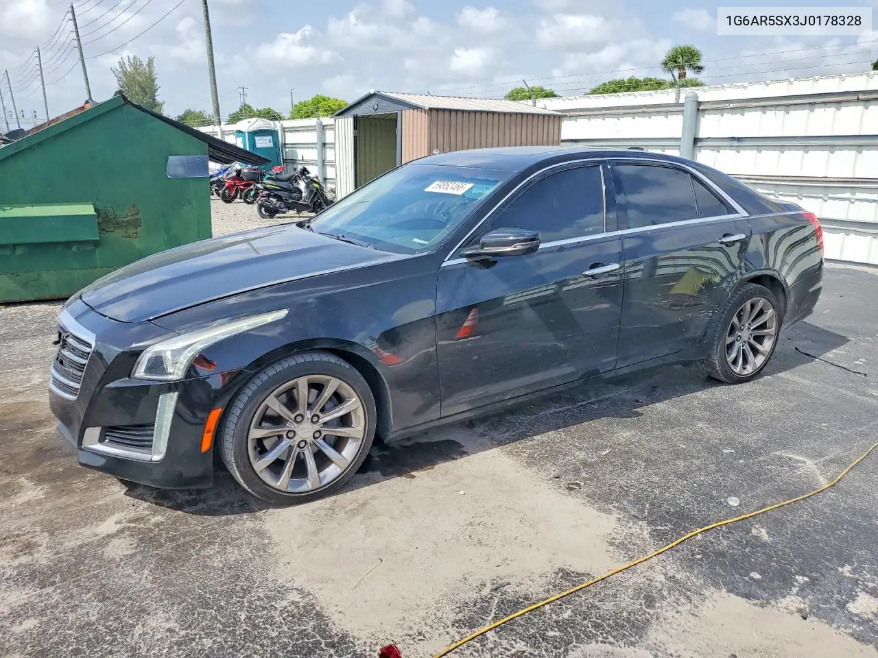 2018 Cadillac Cts Luxury VIN: 1G6AR5SX3J0178328 Lot: 59852466