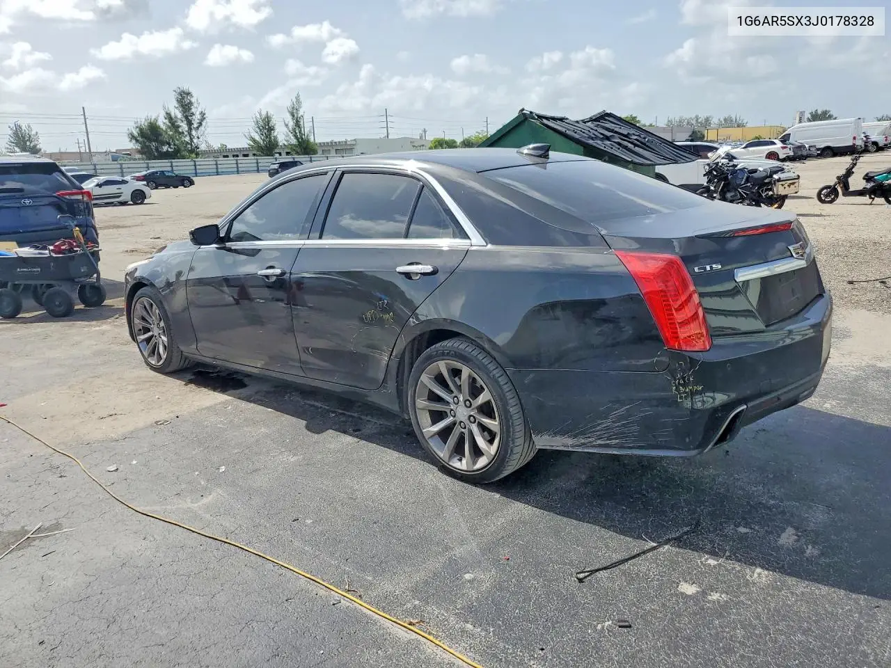 2018 Cadillac Cts Luxury VIN: 1G6AR5SX3J0178328 Lot: 59852466