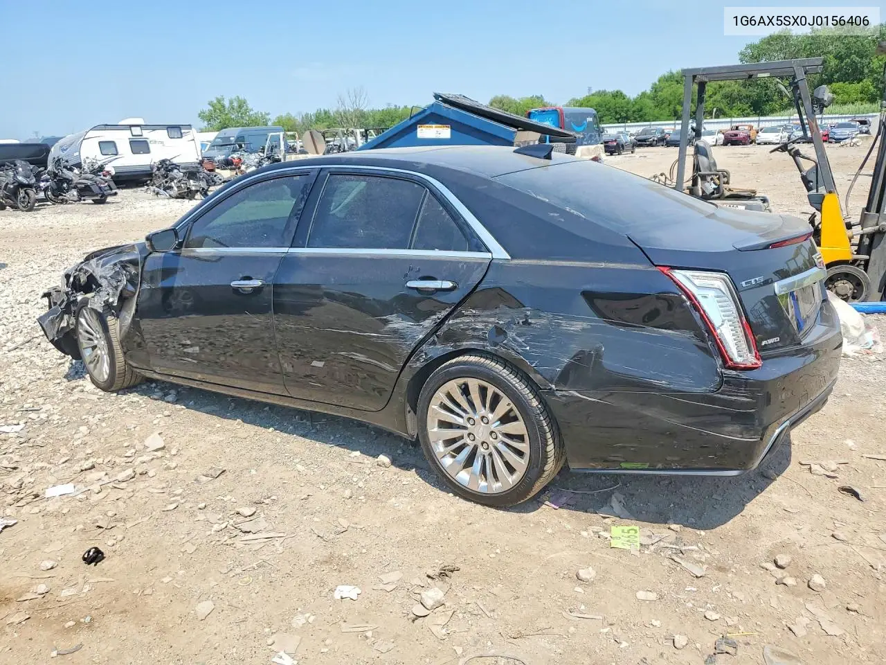 2018 Cadillac Cts Luxury VIN: 1G6AX5SX0J0156406 Lot: 61193076