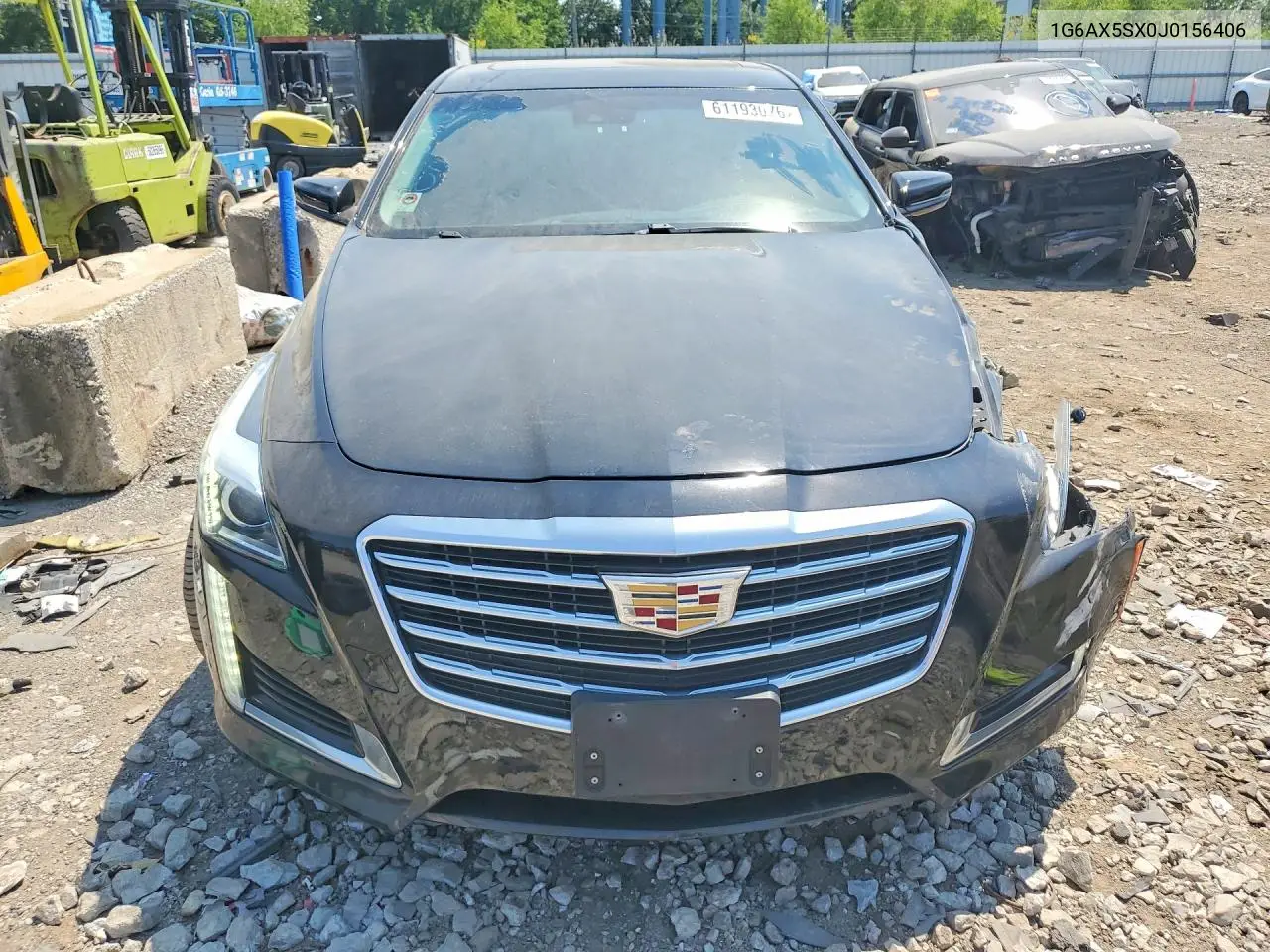 2018 Cadillac Cts Luxury VIN: 1G6AX5SX0J0156406 Lot: 61193076