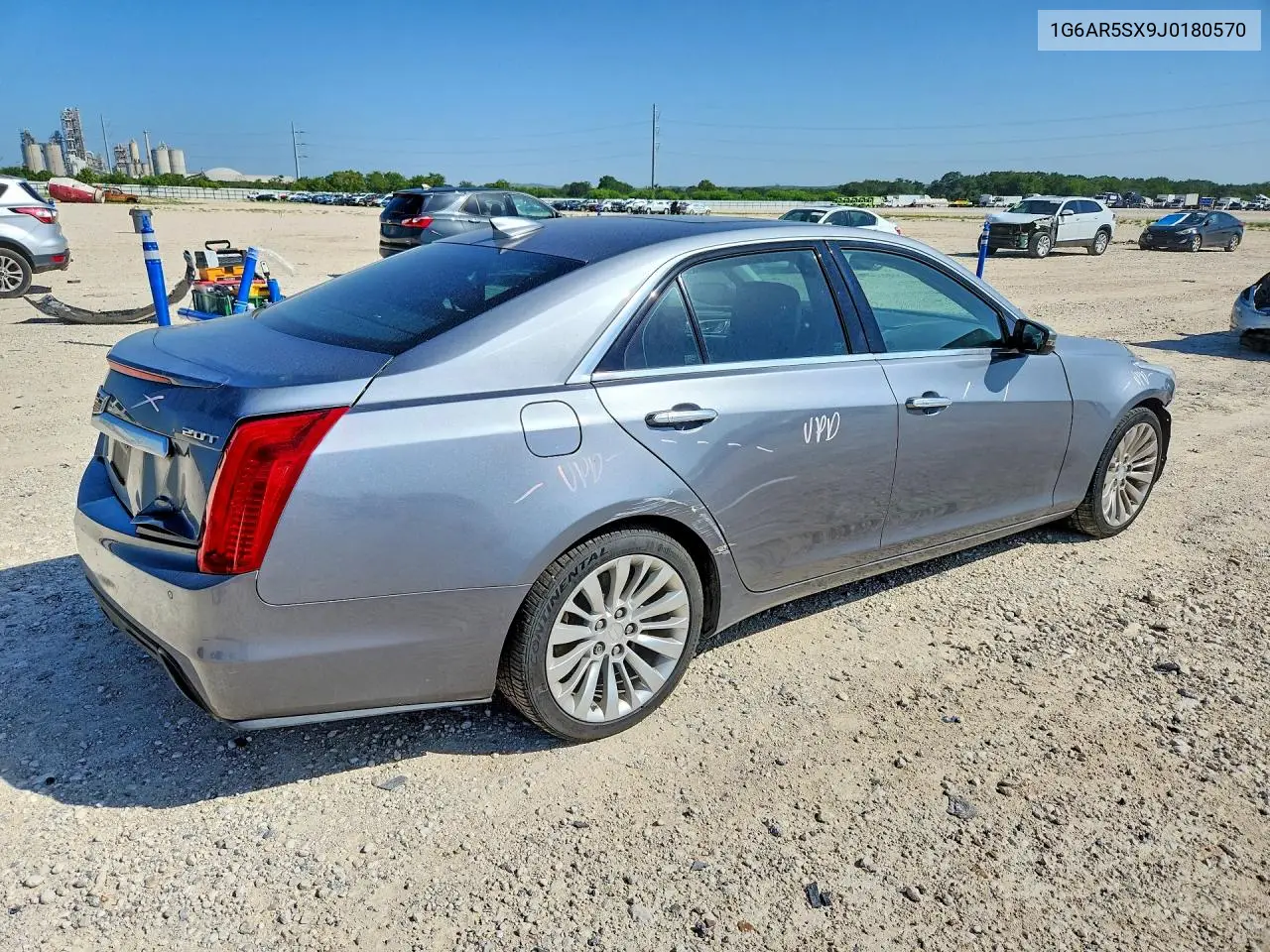 2018 Cadillac Cts Luxury VIN: 1G6AR5SX9J0180570 Lot: 61773226