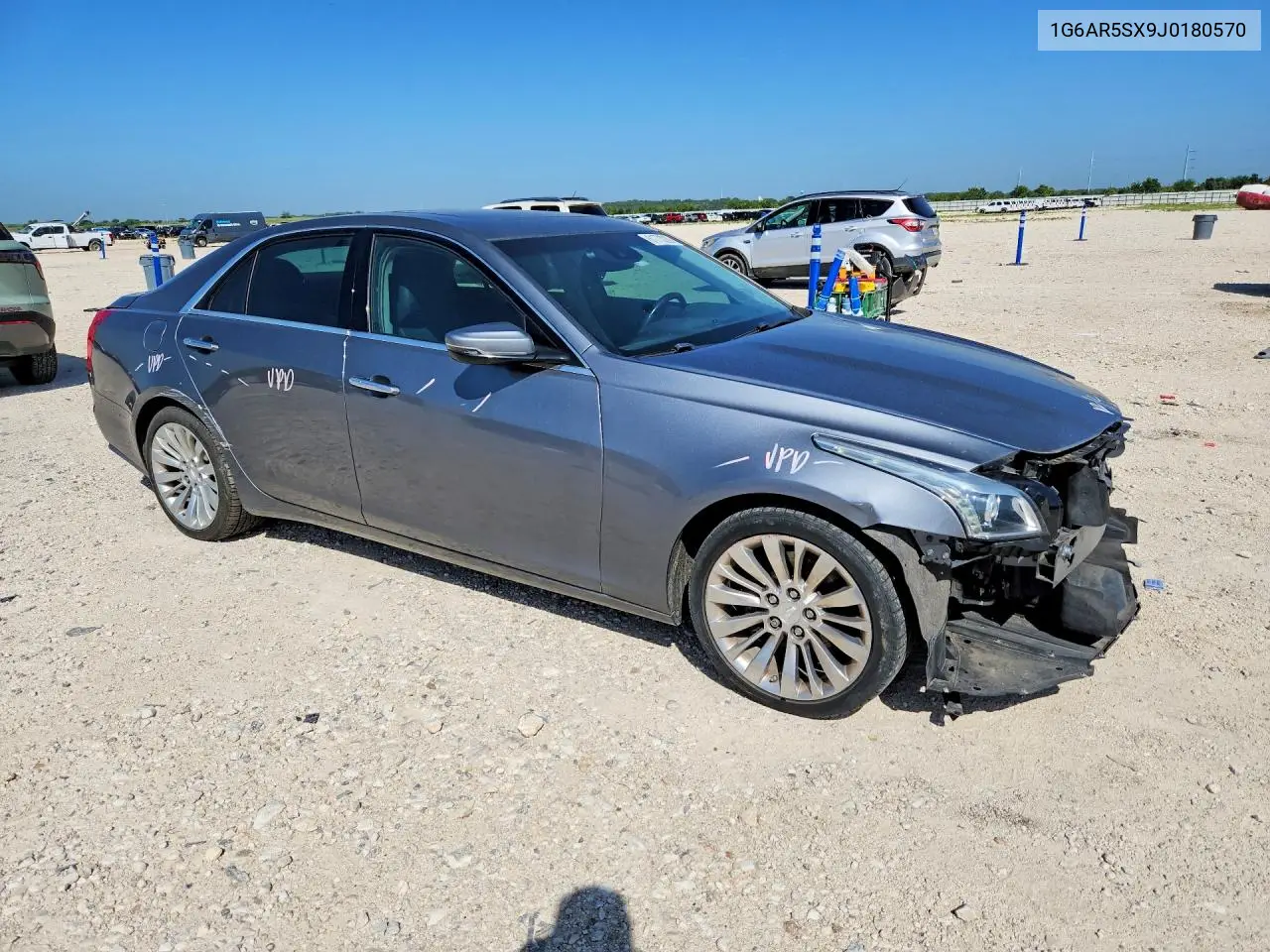 2018 Cadillac Cts Luxury VIN: 1G6AR5SX9J0180570 Lot: 61773226