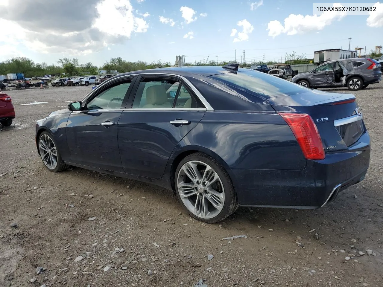 2019 Cadillac Cts Luxury VIN: 1G6AX5SX7K0120682 Lot: 50795364