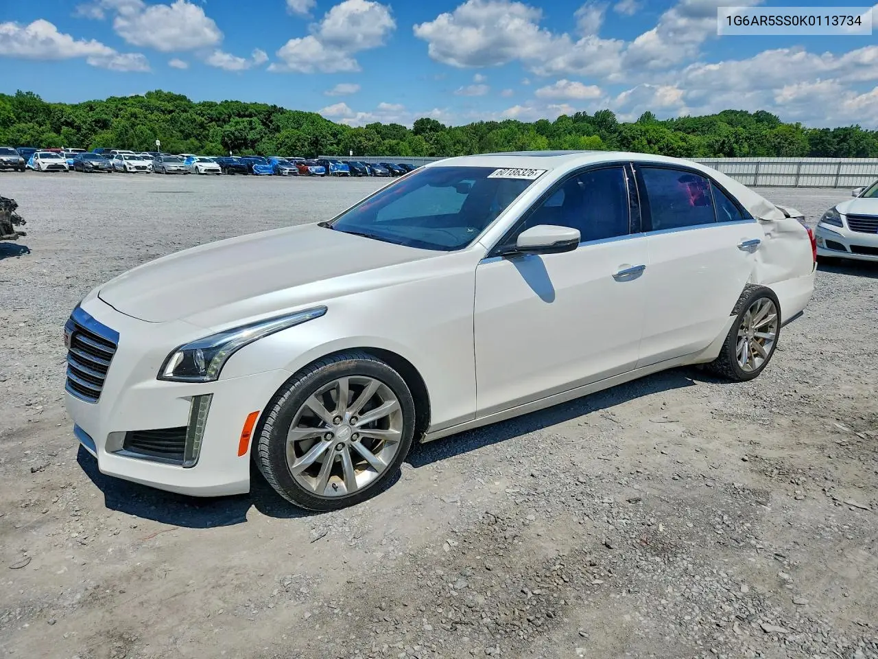 2019 Cadillac Cts Luxury VIN: 1G6AR5SS0K0113734 Lot: 60186326