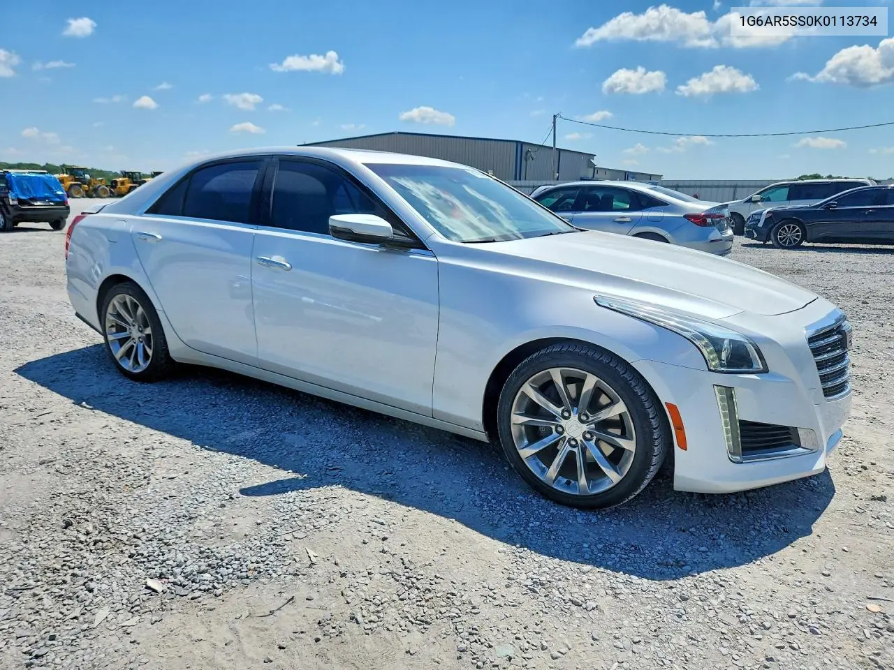 2019 Cadillac Cts Luxury VIN: 1G6AR5SS0K0113734 Lot: 60186326
