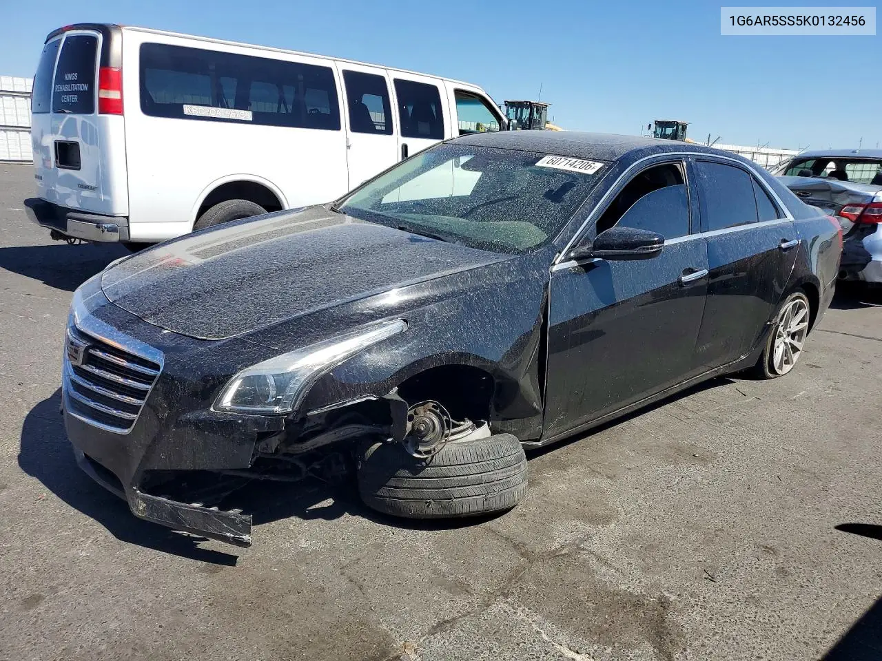 2019 Cadillac Cts Luxury VIN: 1G6AR5SS5K0132456 Lot: 60714206
