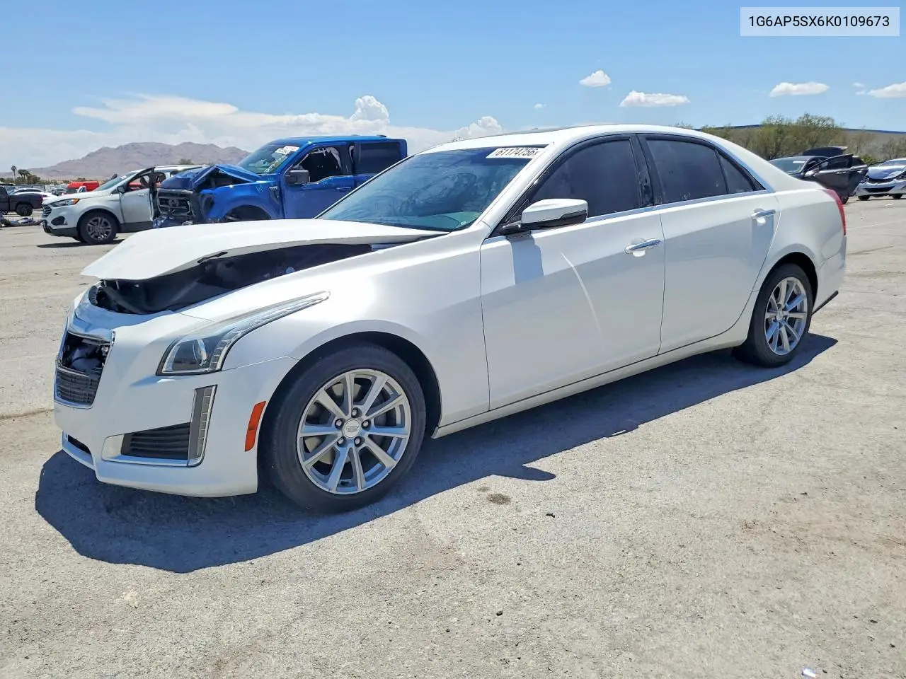 2019 Cadillac Cts VIN: 1G6AP5SX6K0109673 Lot: 61174756