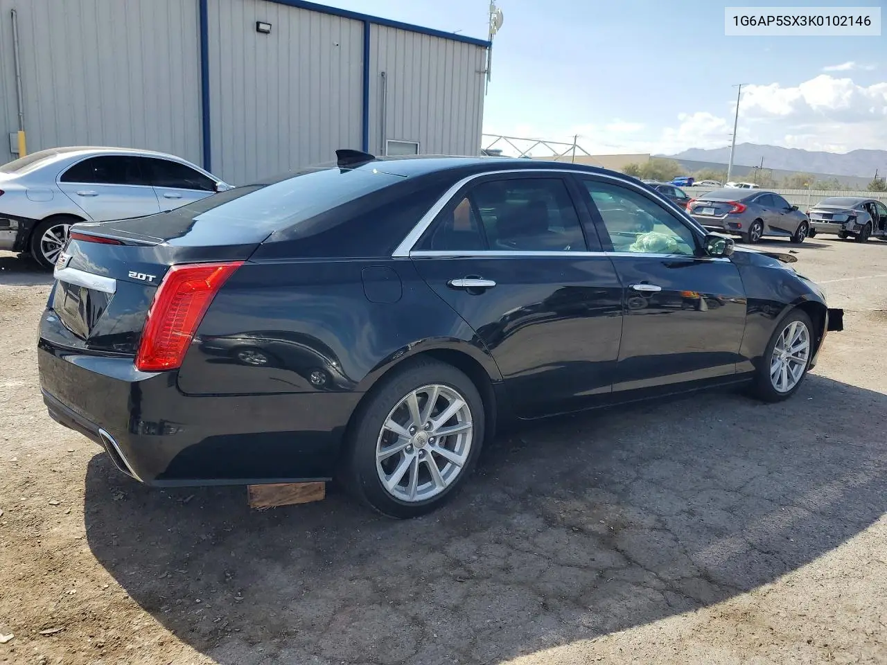 2019 Cadillac Cts VIN: 1G6AP5SX3K0102146 Lot: 61353376