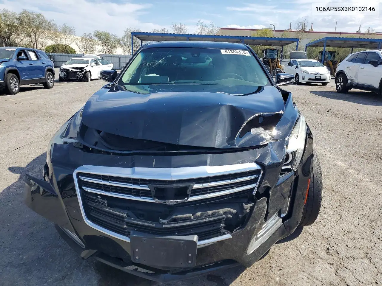 2019 Cadillac Cts VIN: 1G6AP5SX3K0102146 Lot: 61353376