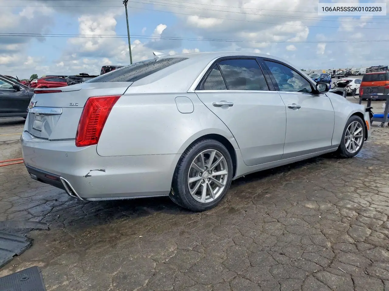 2019 Cadillac Cts Luxury VIN: 1G6AR5SS2K0102203 Lot: 61499416