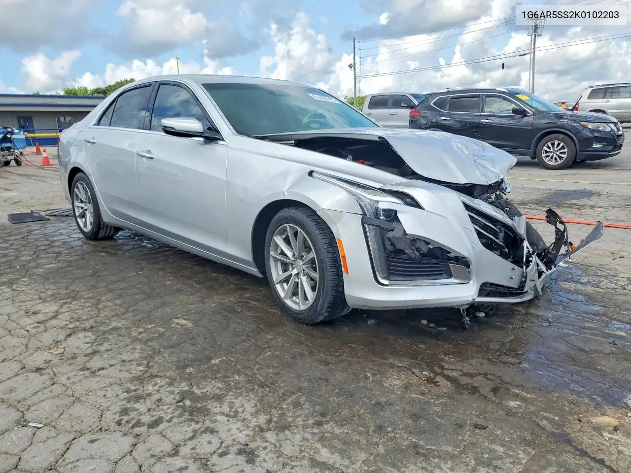 2019 Cadillac Cts Luxury VIN: 1G6AR5SS2K0102203 Lot: 61499416
