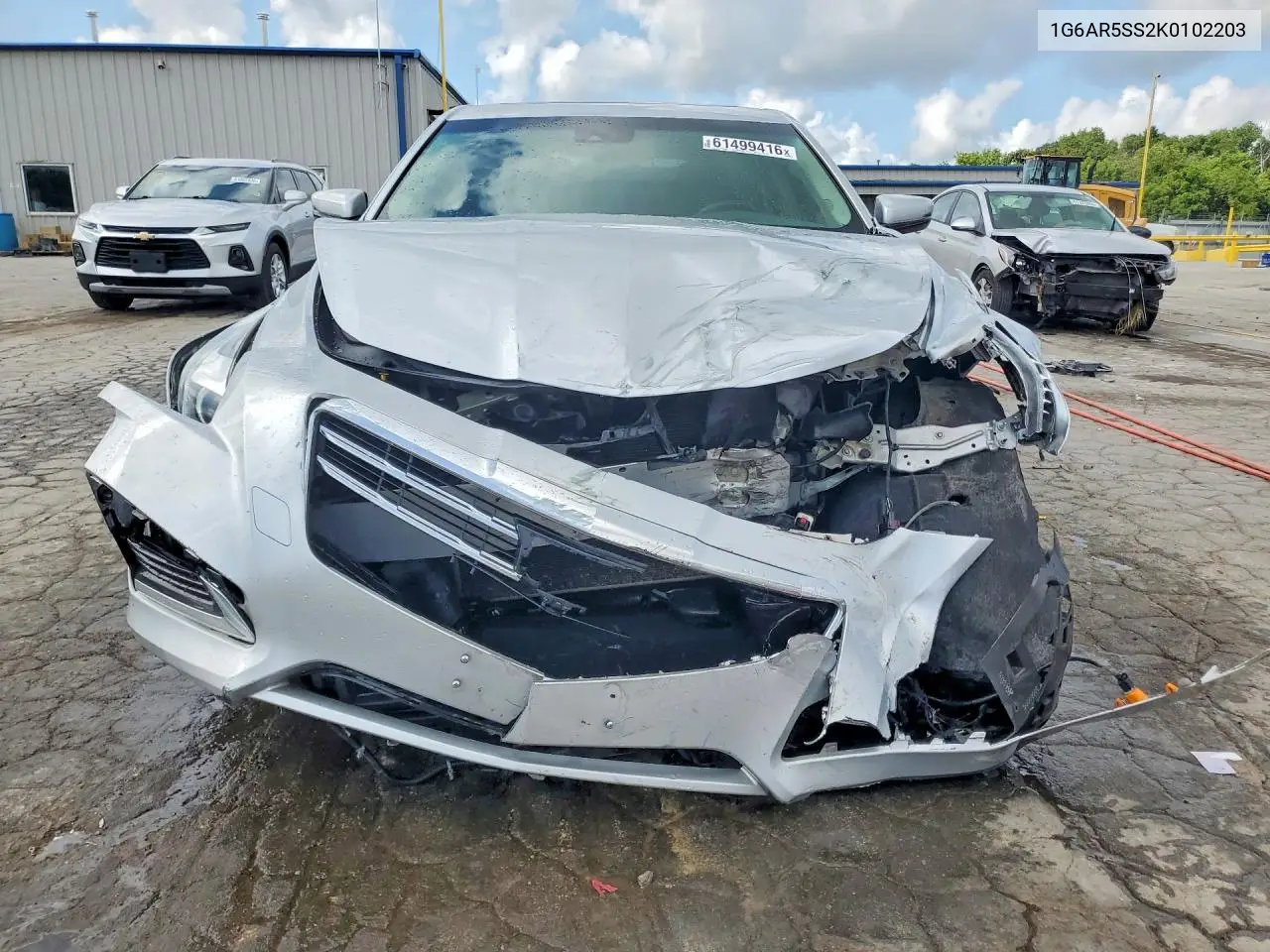 2019 Cadillac Cts Luxury VIN: 1G6AR5SS2K0102203 Lot: 61499416